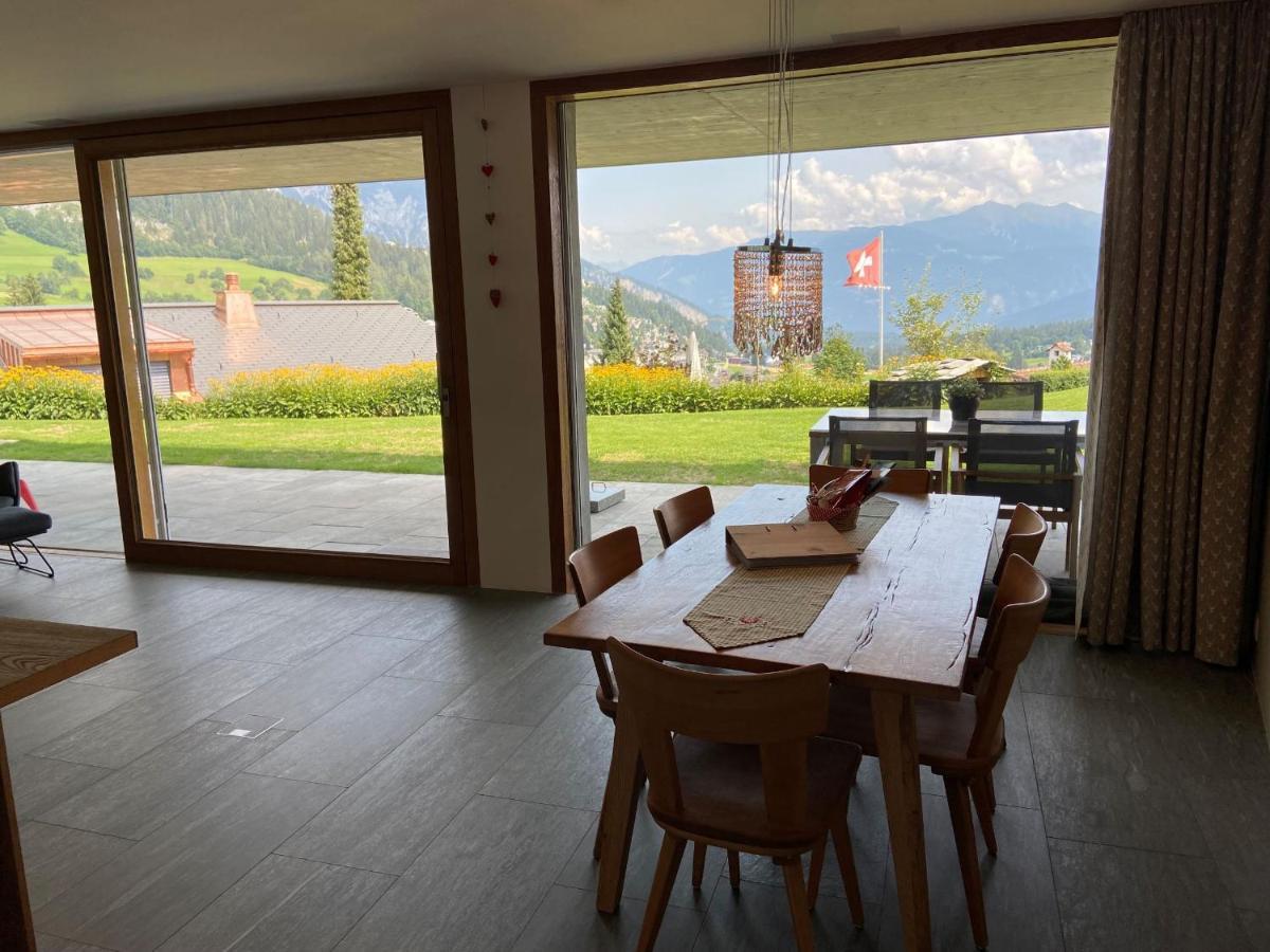 Casa Admisa, Spektakulaere Aussicht, In And Out, Hochwertige Einrichtung, Valserstein Und Eiche Apartment