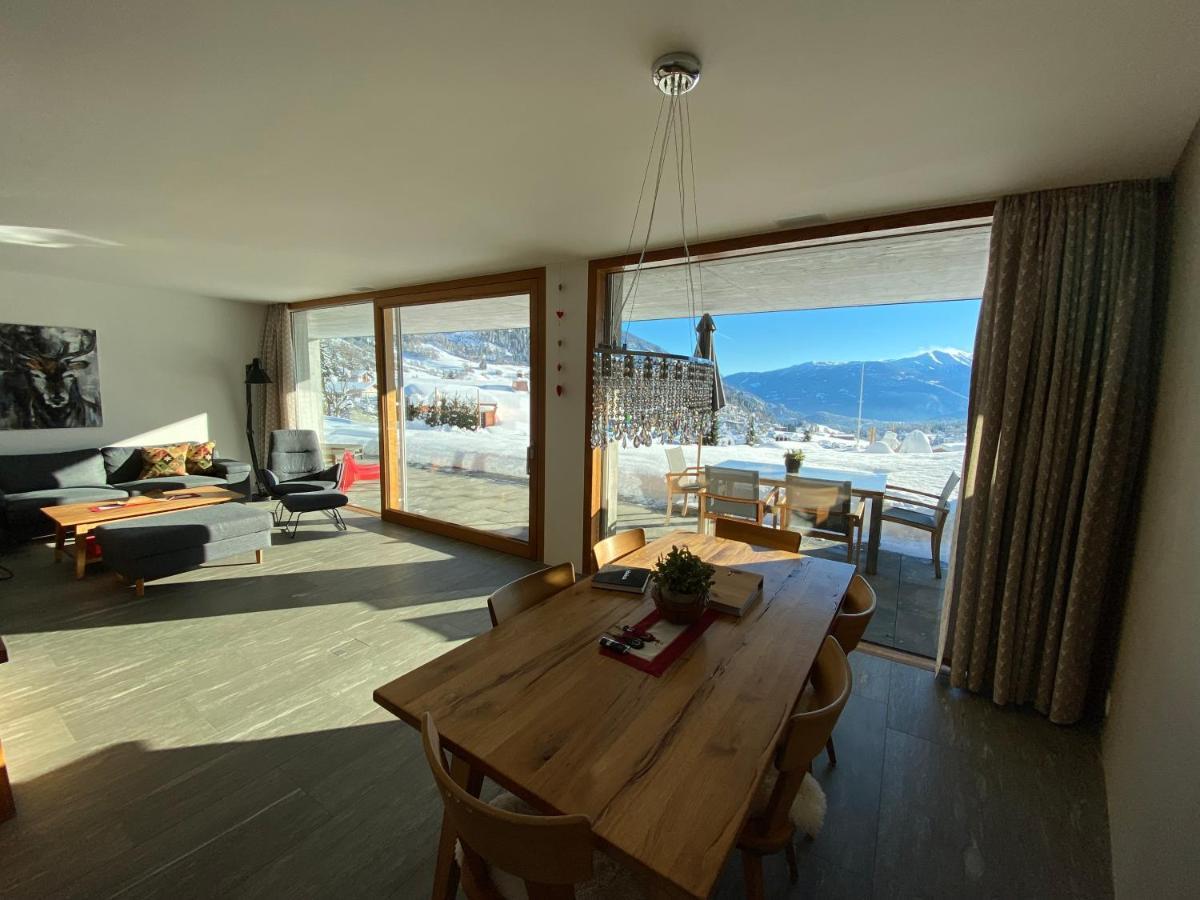 Casa Admisa, Spektakulaere Aussicht, In And Out, Hochwertige Einrichtung, Valserstein Und Eiche