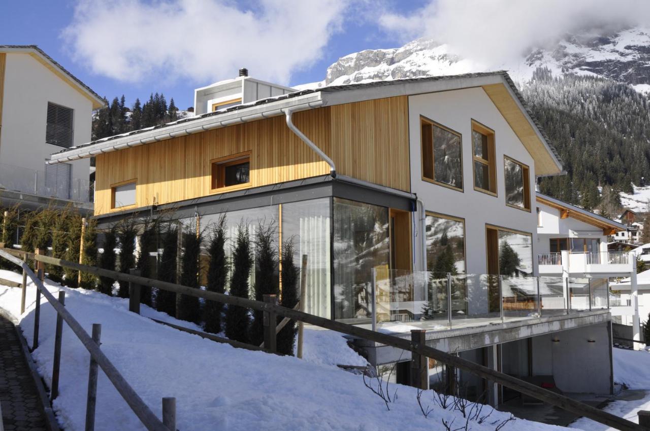 Casa Admisa, Spektakulaere Aussicht, In And Out, Hochwertige Einrichtung, Valserstein Und Eiche * Flims