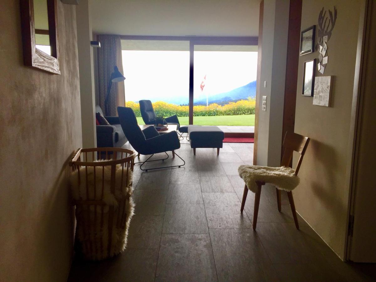 Casa Admisa, Spektakulaere Aussicht, In And Out, Hochwertige Einrichtung, Valserstein Und Eiche *
